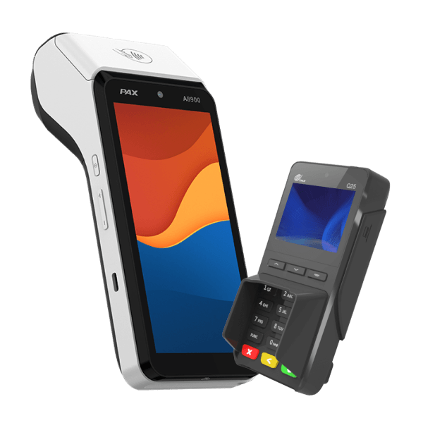 PAX A8900 ar Q25 PIN padu