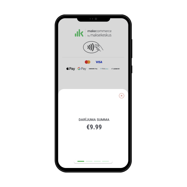 Telefona POS Android lietotne